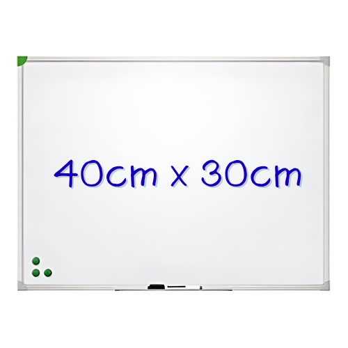 Franken Magnetic Whiteboard U-Act!Line 400x300mm Lacquered White SC913040 Additional Image 4